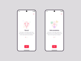 Canomapp — onboarding screens